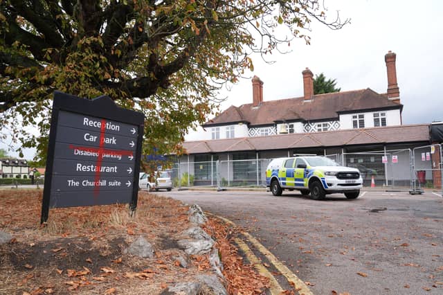 Lawyer of Somani Hotels Limited - which owns The Bell Hotel in Epping - has issued a statement. (Photo: Lucy North/PA Wire)