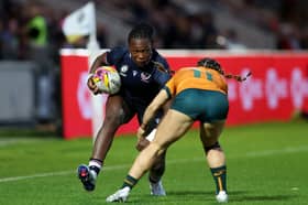 Australia and USA played out a rip-roaring 31-31 draw at the York Community Stadium which keeps both side’s dreams of World Cup progression from Pool A alive.