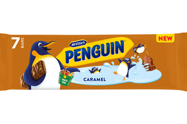 McVitie’s Penguin Caramel is the latest new flavour to be released