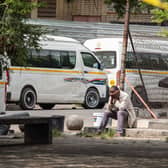 Taxis have gone on strike for two days in South Africa. (Photo: AFP via Getty Images)