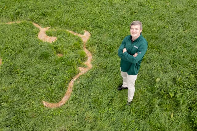Irish rugby star Gordon D’Arcy left stunned as Buffalo Trace’s ‘Perfectly Untamed’ message appears in Cork Countryside