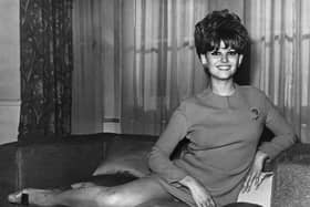 Italian actress Claudia Cardinale has died at 87, she is pictured in London on March 1, 1967. Photo: Gary Weaser/Keystone/Hulton Archive/Getty Images