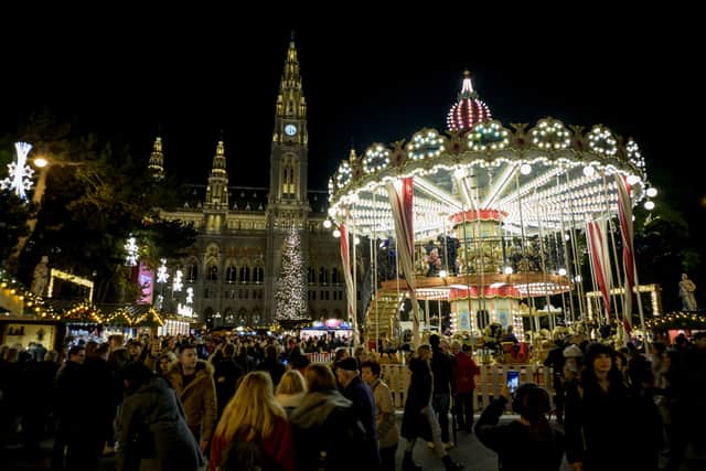 Europe's renowned Christmas markets transform city streets into enchanting winter wonderlands. (Photo: AFP via Getty Images)