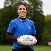 RICHMOND, ENGLAND - SEPTEMBER 26: Lucy Bronze poses for a photo during the The National Lottery X Summer of Women's Sport event at Richmond Rugby Club on September 26, 2025 in Richmond, England. 
