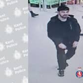 A man is being hunted by police after a disturbance at Morrisons on the Isle of Sheppey in Kent