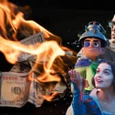 What have been some of 2025's biggest movies that had disappointing returns at the box office, as we near the end of the year?