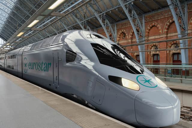 A major fleet of double-decker trains will operate in the UK for the first time, Eurostar has announced. (Photo: Eurostar/PA Wire)