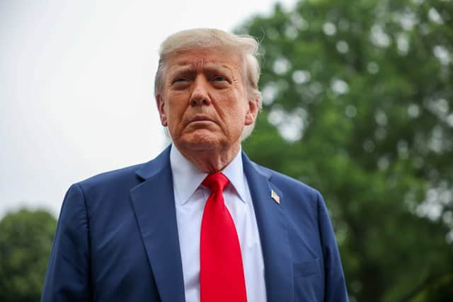 New questions are being raised about Donald Trump’s health after the US President unveiled he has had an MRI scan. (Photo: Getty Images)