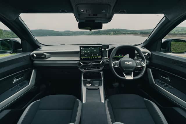 The interior is nicer than it strictly needs to be - and there's loads of space