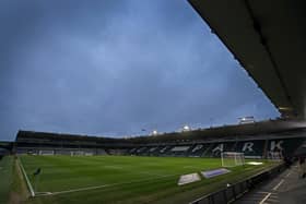 EFL football club Plymouth Argyle have confirmed a fire erupted outside of their stadium on Monday. (Photo: West Bromwich Albion FC via Getty)