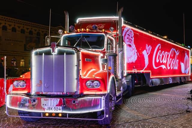 The Coca-Cola Christmas Truck will stop at another UK city on Friday 3 December. (Photo: Artem - stock.adobe.com)