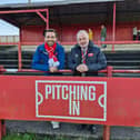 Workington welcomed local MP Josh MacAlister to their clash with Hyde United