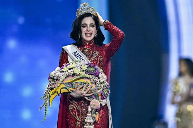 Miss Mexico Fatima Bosch has been crowned the 74th Miss Universe, after accusing an organiser in Thailand of insulting her. (Photo: AFP via Getty Images)