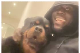 Stormzy has been left devastated following the death of his beloved Rottweiler Enzo. (Photo: @stormzy/Instagram)