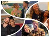 Love is Blind UK and US couples still together, as of December 2025. Photos by mixed.
