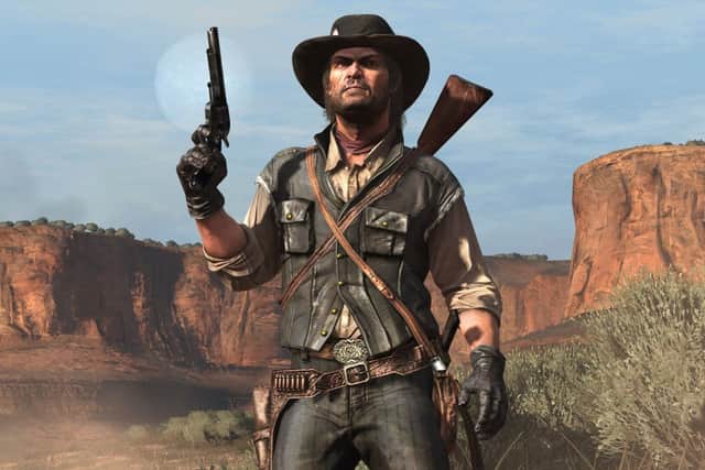 John Marston is the main character in Red Dead Redemption - which was first released back in 2010.