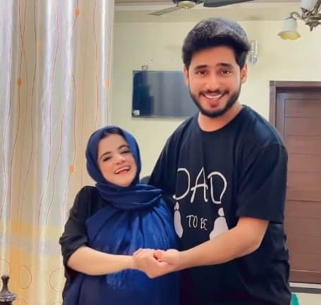 Influencer Pyari Maryam has died aged 26 shortly after giving birth to her twin sons. Her husband Ahsan Ali (pictured) announced the news on Instagram. Photo by Instagram/@pyarimaryam_.