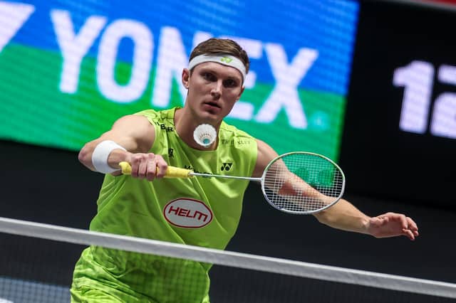 Axelsen has twice won the All England in Birmingham