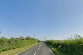 The crash happened on the B3078 near the junction of Lumber Lane in Knowlton