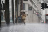 The Met Office has issued amber and yellow rain warnings for multiple regions today. (Photo: AFP via Getty Images)