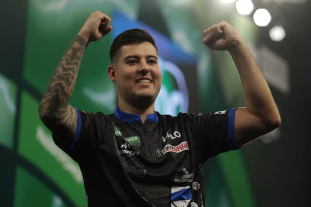 Ryan Meikle is making a name for himself at Ally Pally.