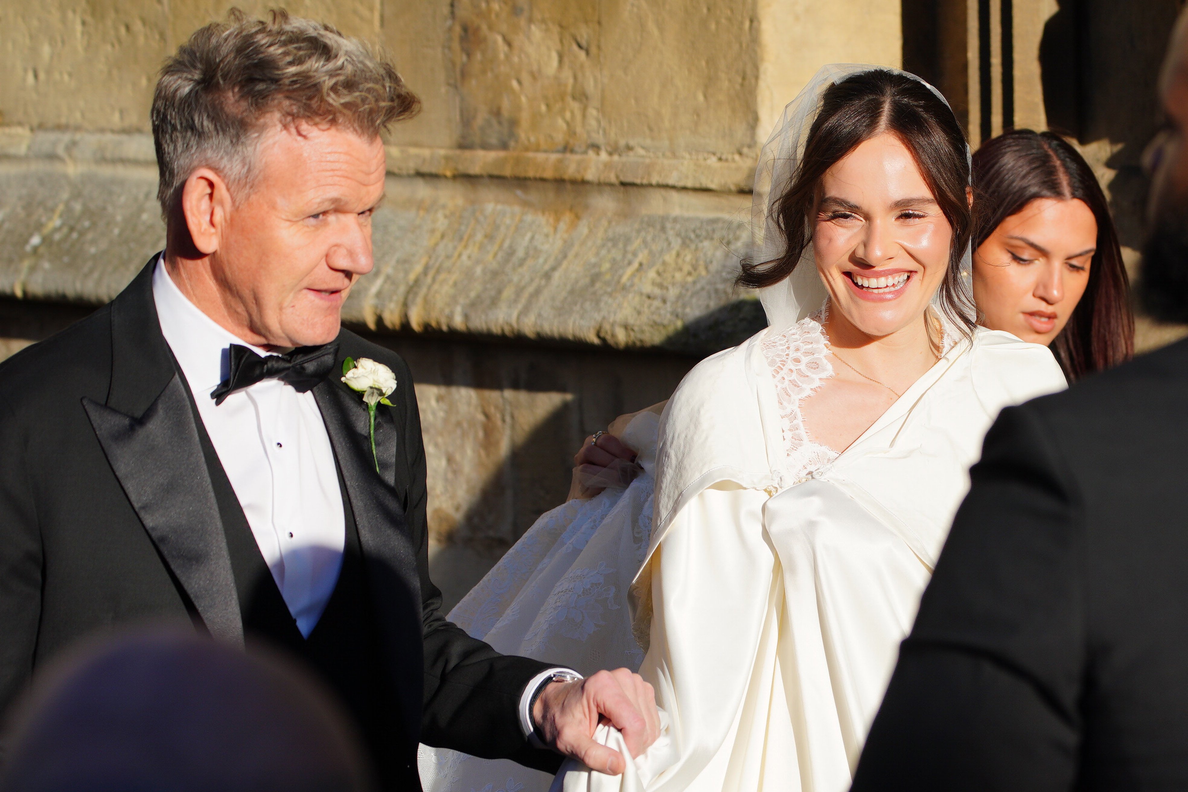 Holly Ramsay marries Adam Peaty in star-studded ceremony