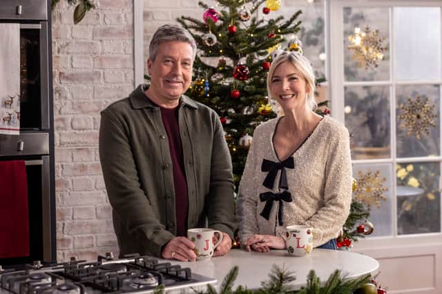 John and Lisa's Christmas Kitchen is currently airing on ITV.