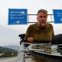 Brit finally nears home after extraordinary 28-year walk around world