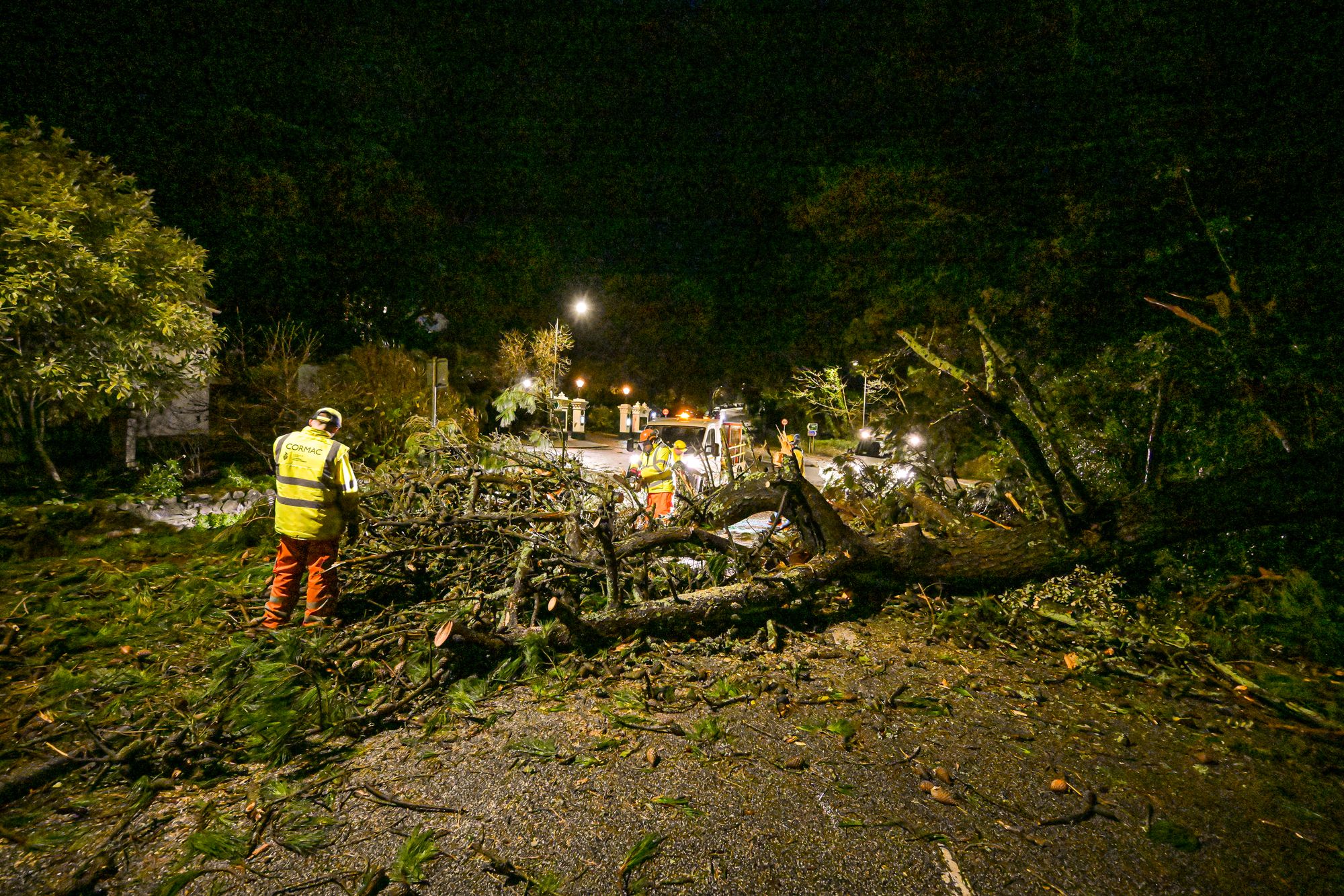 Storm Goretti leaves tens of thousands of UK residents without power