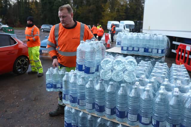 Tens of thousands of people across South East England are still without water. (Photo: Getty Images)