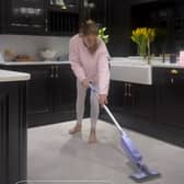Stacey Solomon says this handy cleaning gadget helps reduce how often she needs to reach for the hoover. Photo by Instagram/Stacey Solomon.