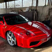 A 'barn-find' Ferrari stored unused for years is up for auction