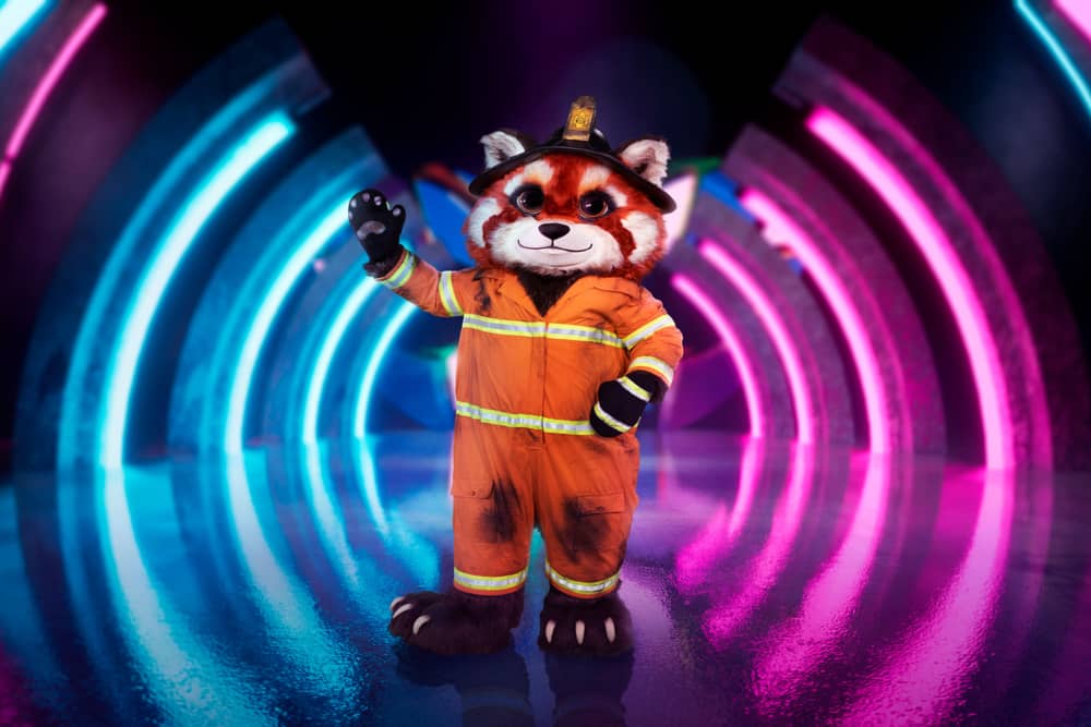 Red Panda's performance in episode one of The Masked Singer was removed from broadcast. 