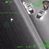 Ohio State Highway Patrol officers in dramatic car chase