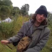 Thomas Hodkinson, hitting an Environment Agency Fisheries Enforcement Officer with his rod. // This is the shocking moment a raging angler whacks a water bailiff with his fishing rod after he catches him fishing with no license.  The dramatic bodycam footage captures Thomas Hodkinson, 24, brutally smashing his rod into the face of an Environment Agency Fisheries Enforcement Officer. The horrid incident happened after Hodkinson was asked by the officer to see his fishing licence during a routine fisheries patrol at Pilsworth Fishery, near Bury, Greater Manchester. Manchester Magistrates Court heard Hodkinson said he didnt know he needed a licence to fish in that location, but that he had had one in the past. 