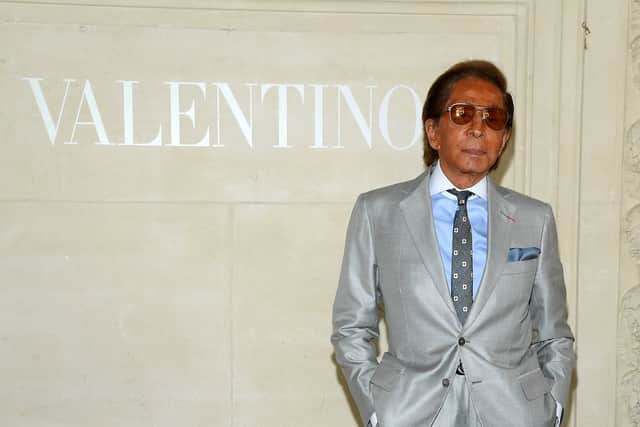 Valentino Garavani at the Valentino Haute Couture Fall/Winter 2019/20 show as part of Paris Fashion Week