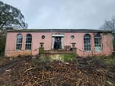 Ryan Knight and wife Jenny Knight put forward a bid for the crumbling pink house built in the 70s and were surprised when they were told their offer had been accepted