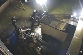 A £7,500 reward has been put up by Crimestoppers to find a gang of balaclava-clad burglars who broken into a home in Kimberley, Nottinghamshire and assaulted the owners  