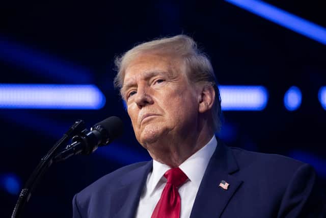 The US President is expected to land around three hours late for the World Economic Forum in Davos, Switzerland. (Photo: Getty Images)
