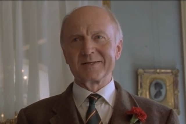 Donald Douglas, known for his role as Admiral Darcy in the Bridget Jones films, has died at the age of 92.