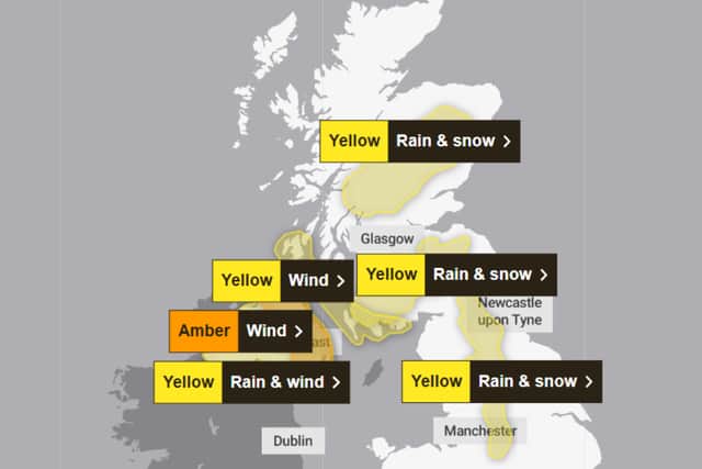 Major roads closed and rail disruption expected as Storm Chandra hits ...
