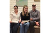 Savannah Guthrie, centre, flanked by sister Annie and brother Camron, appealing for the safe return of their 84-year-old mother Nancy, who police believe was taken from her home in Arizona against her will. Still from an Instagram video - February 5, 2026