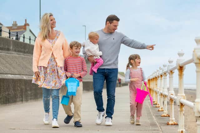 Withernsea Sands is right by the beach