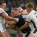 Scotland host England in a Calcutta Cup fixture at Murrayfield Stadium in Edinburgh. 