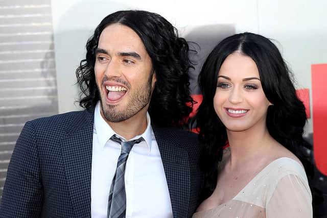 As Russell Brand pleads not guilty at Southwark Crown Court, what’s his net worth, when was he married to Katy Perry? Russell Brand and Katy Perry attend the European Premiere of Arthur at Cineworld 02 on April 19, 2011 in London, England. (Photo by Chris Jackson/Getty Images)