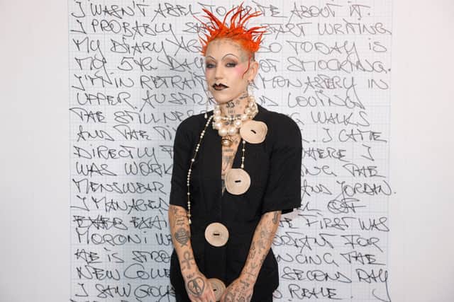Rapper Brooke Candy has divorced her husband Kyle England after seven years. US rapper Brooke Candy poses for a photocall ahead of the presentation of creations by Vivienne Westwood for the Women Ready-to-wear Fall-Winter 2024/2025 collection as part of the Paris Fashion Week, in Paris on March 2, 2024. Photo by GEOFFROY VAN DER HASSELT/AFP via Getty Images
