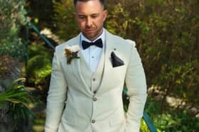New Married at First Sight Australia 2026 groom is waiting to become a father twice as he heads in to his wedding day. Photo by Channel Nine.