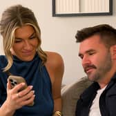 Love is Blind season 10 couple Brianna and Connor decided not to have a TV wedding - but they may still be together. Photo by Netflix.