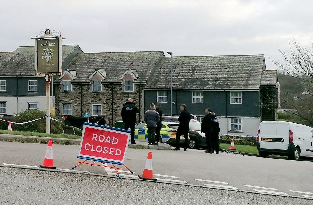 Man found dead in car in Helston Business Park, Cornwall - two women ...