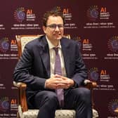Is Claude down right now as users report issues, who founded Anthropic? Anthropic CEO Dario Amodei looks on during a meeting with France's President Emmanuel Macron on the sidelines of the AI Impact Summit in New Delhi on February 19, 2026. (Photo by Ludovic MARIN / AFP via Getty Images)